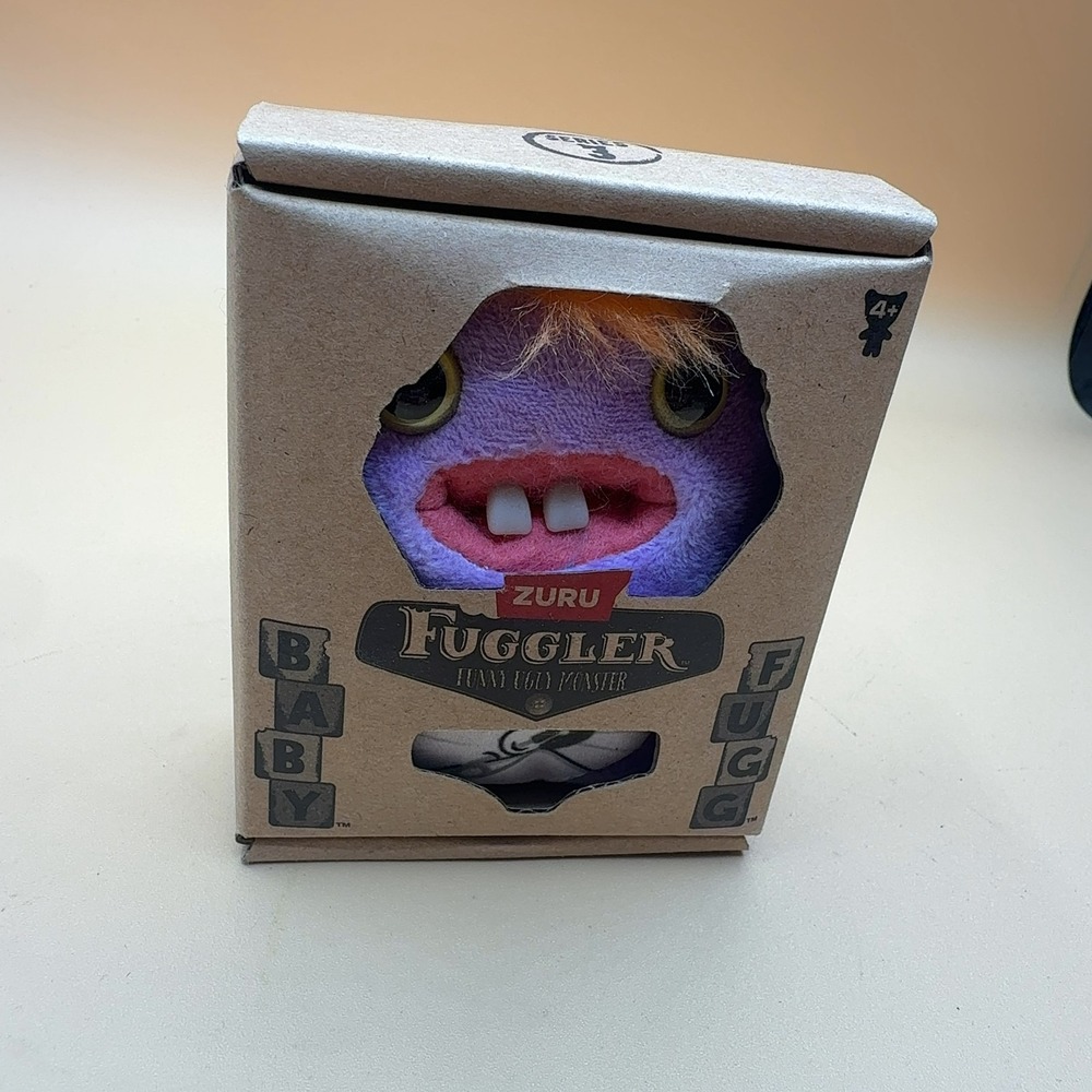 Zuru Fuggler Baby Funny Ugly Monster Plush Purple Series 3 New